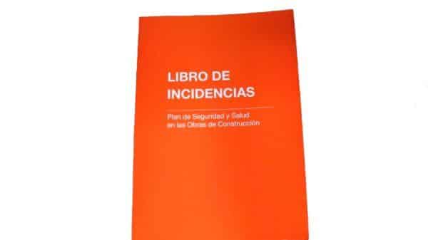 Libro de incidencias para colegio de arquitectos e ingenieros