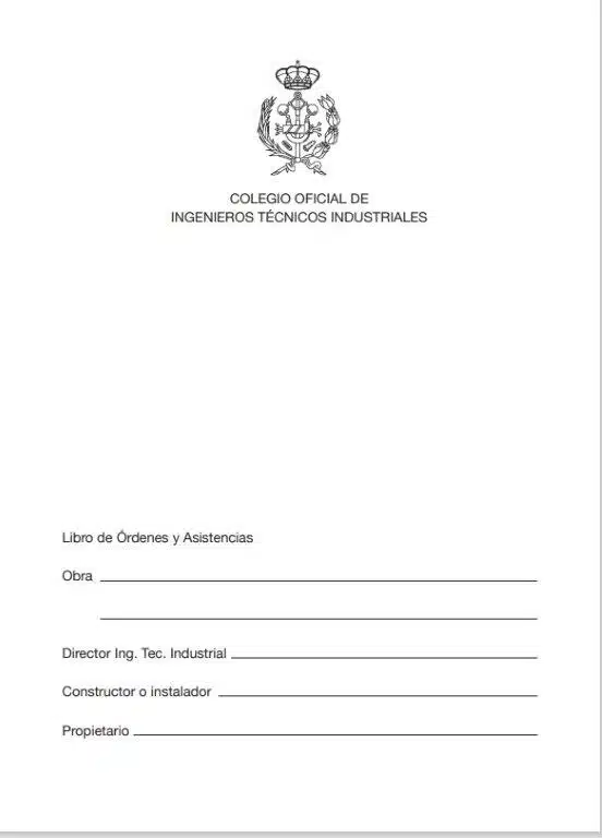 Libro de órdenes